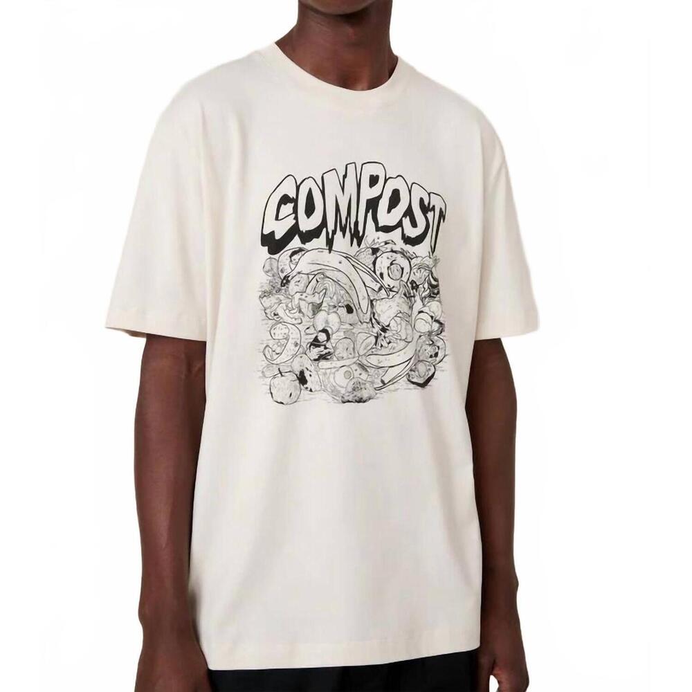 NEW KOWTOW compost staple tee in whisper